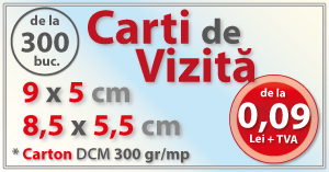 Carti Vizita - Preturi